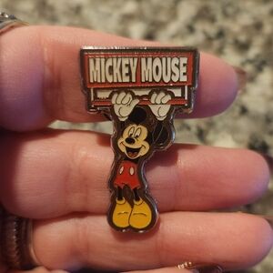 (5 For $30) Disney Pin Mickey Mouse Hanging Around Pin